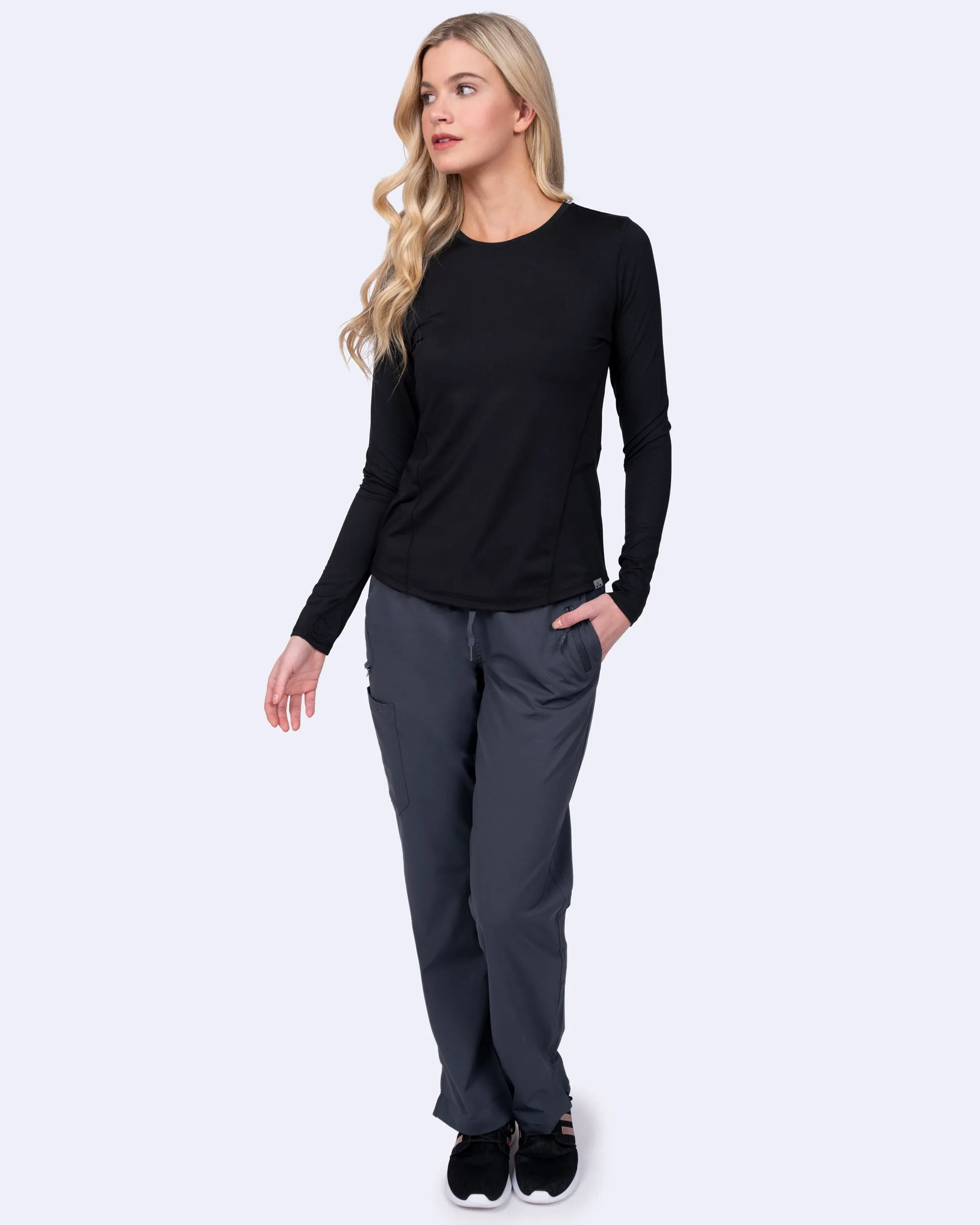1122 Lily Brushed Knit Tee Shirt