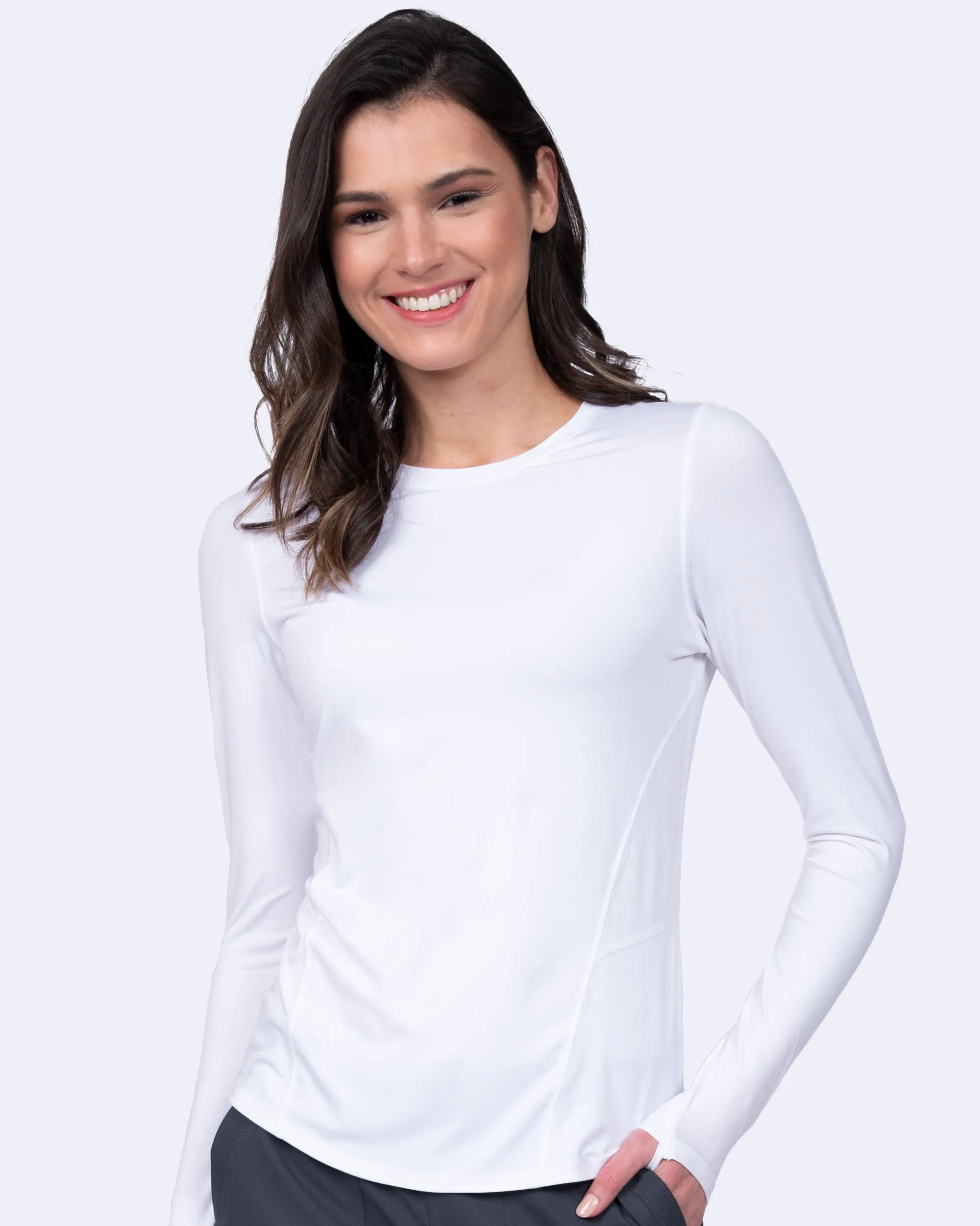 1122 Lily Brushed Knit Tee Shirt