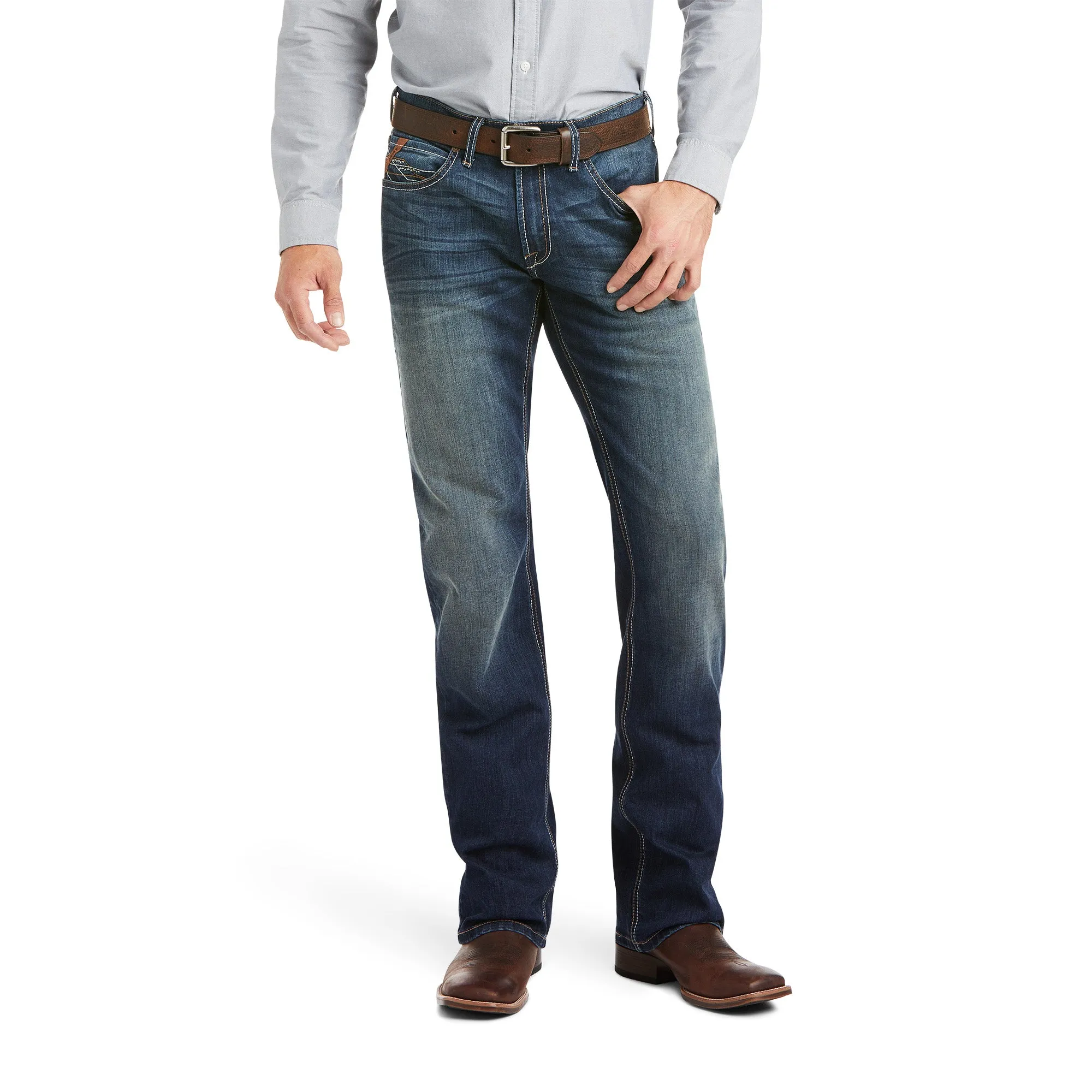 Ariat® Men's M5 Tyler TEKStretch Stackable Straight Leg Jeans 10037967