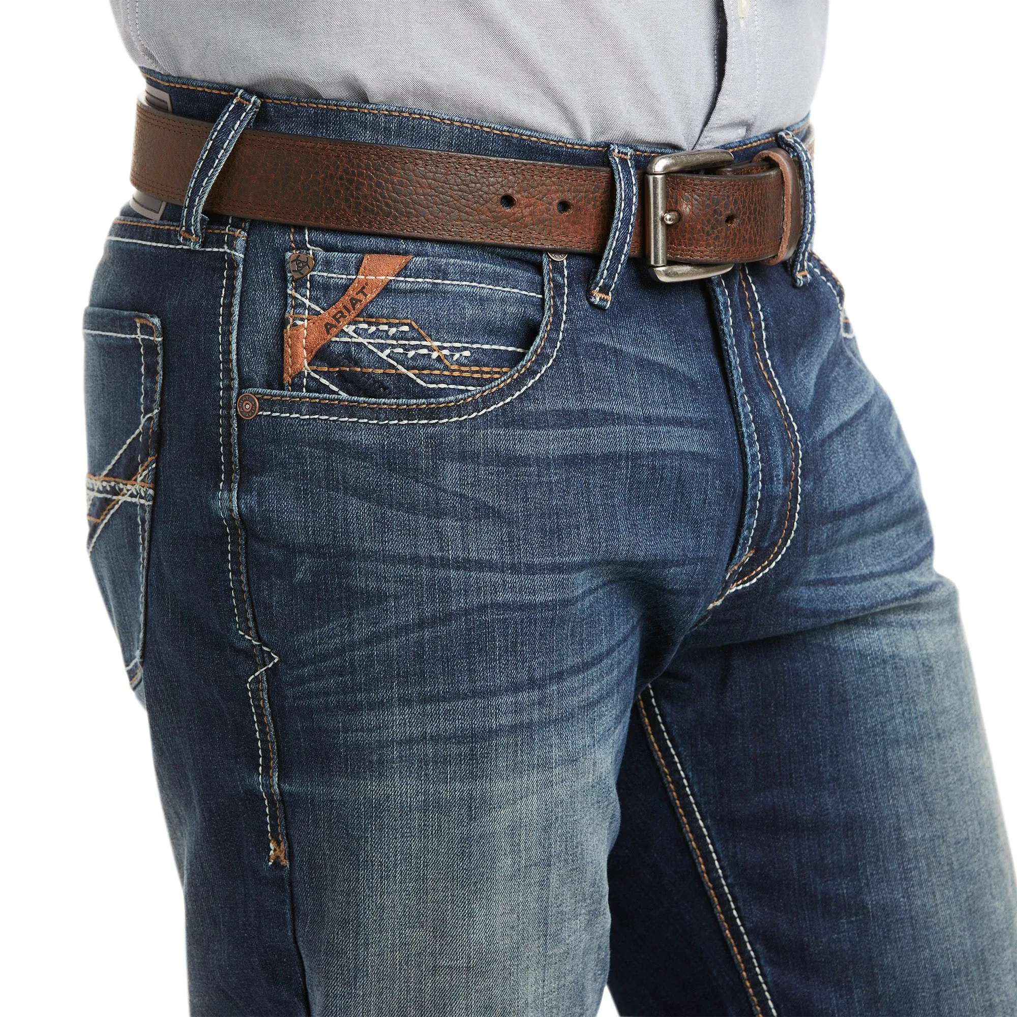 Ariat® Men's M5 Tyler TEKStretch Stackable Straight Leg Jeans 10037967