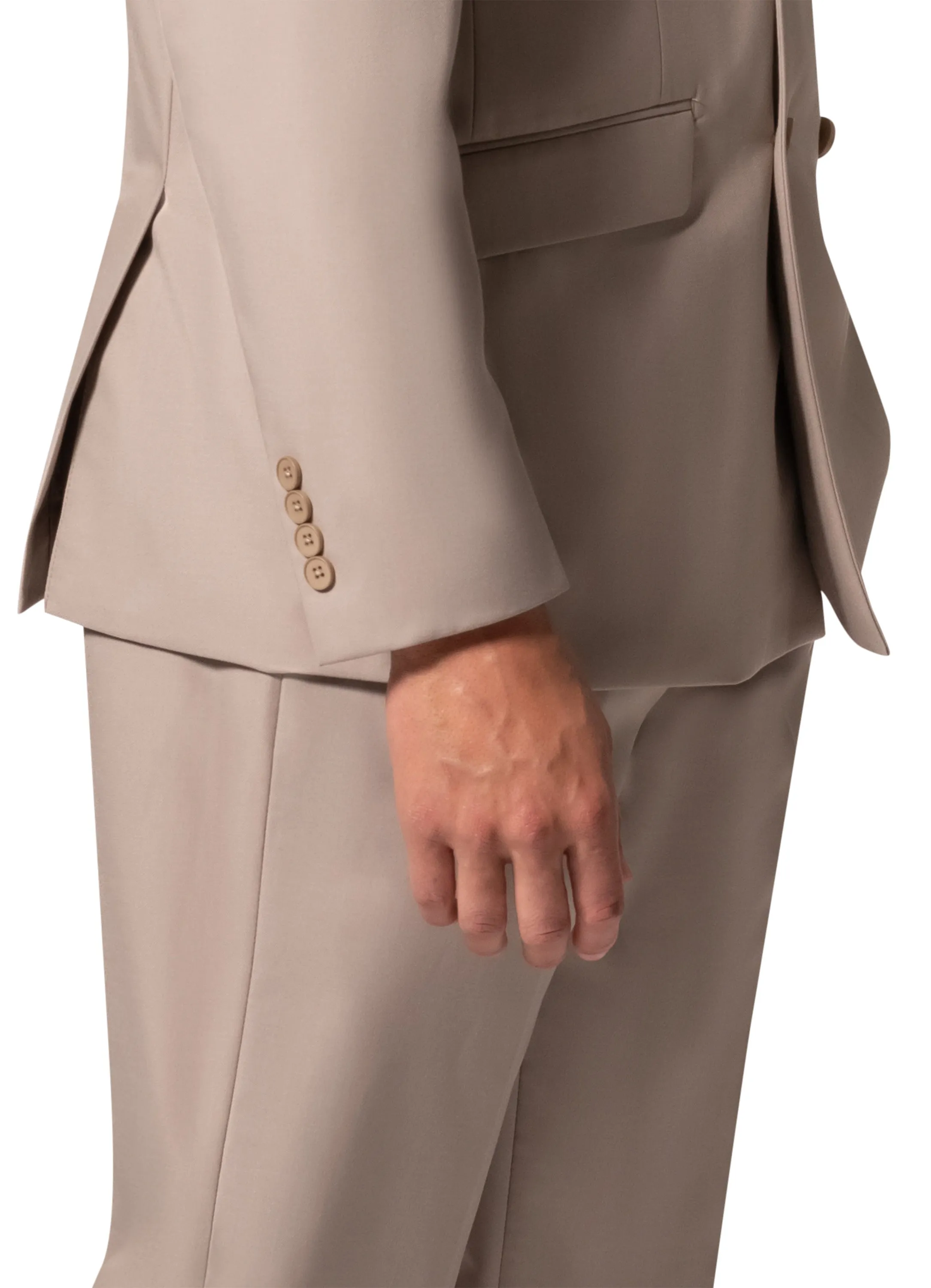 Berragamo A6732 D/B Modern Fit Suit - Tan