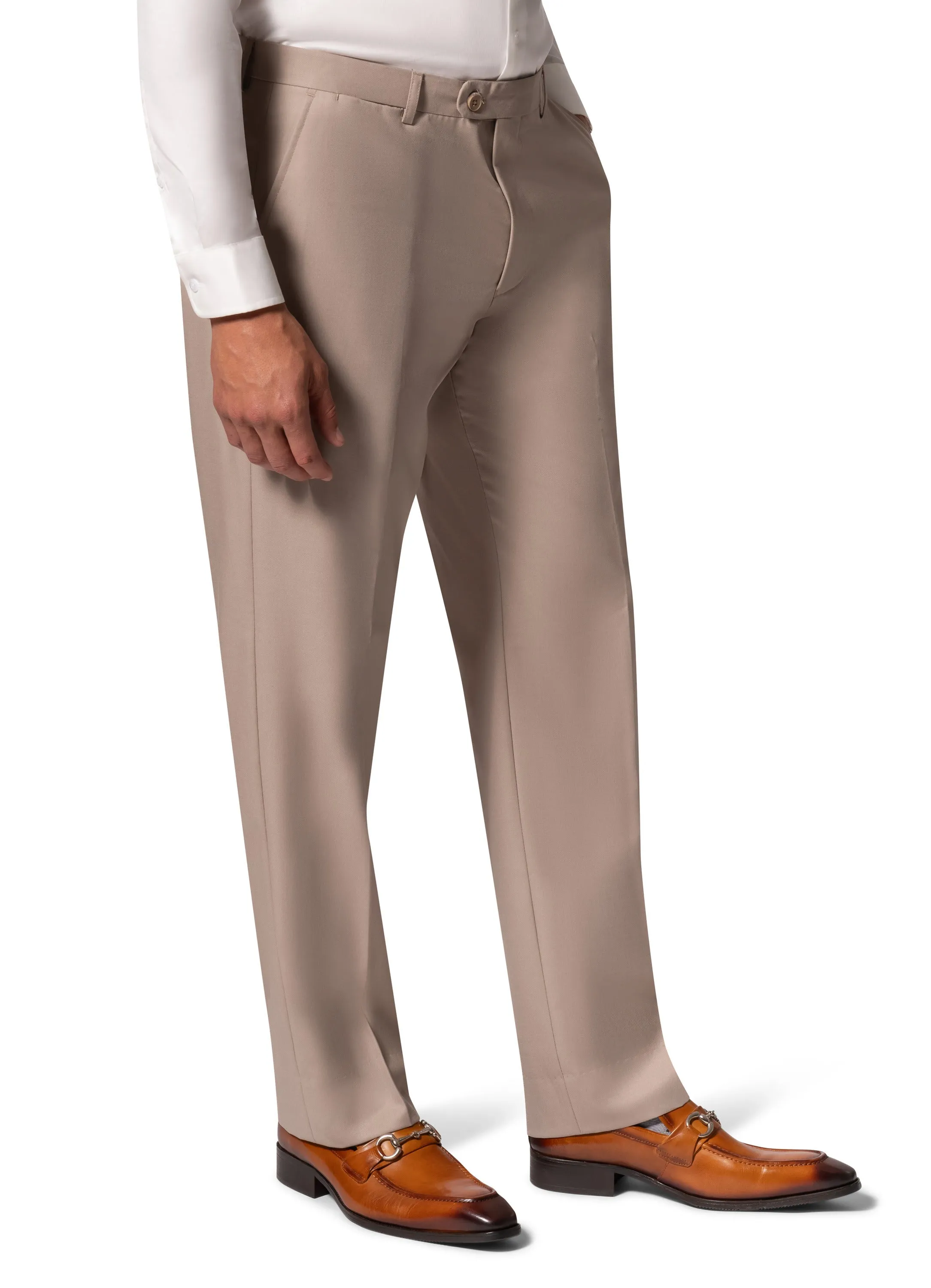 Berragamo A6732 D/B Modern Fit Suit - Tan