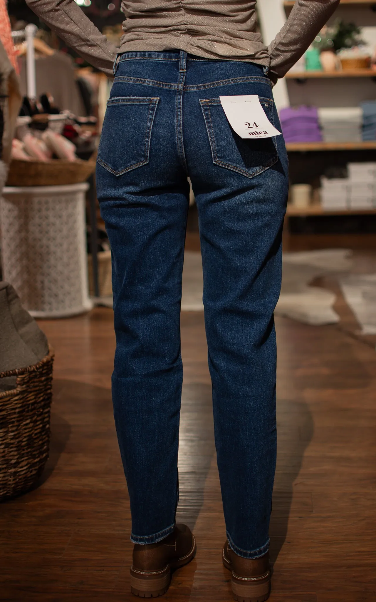 Bohn Step Hem Mica Jeans