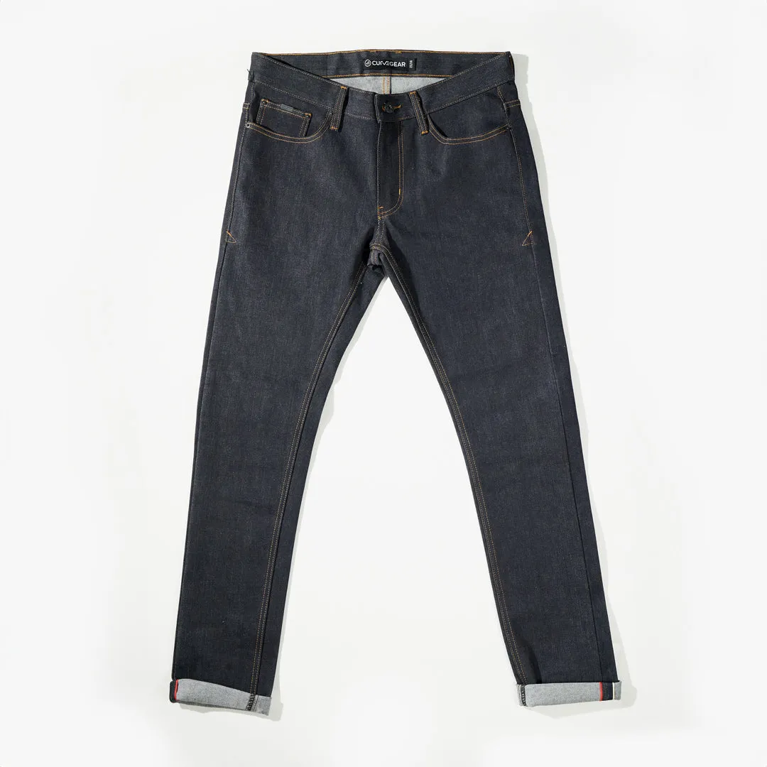C100 Series Denim Straight Raw Indigo