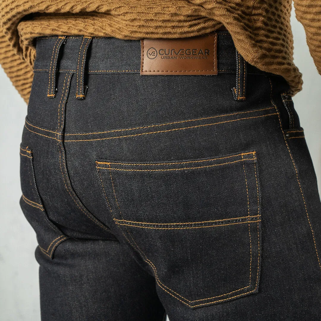 C100 Series Denim Straight Raw Indigo