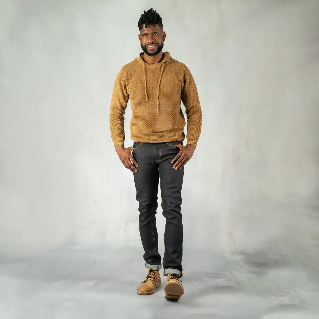 C100 Series Denim Straight Raw Indigo