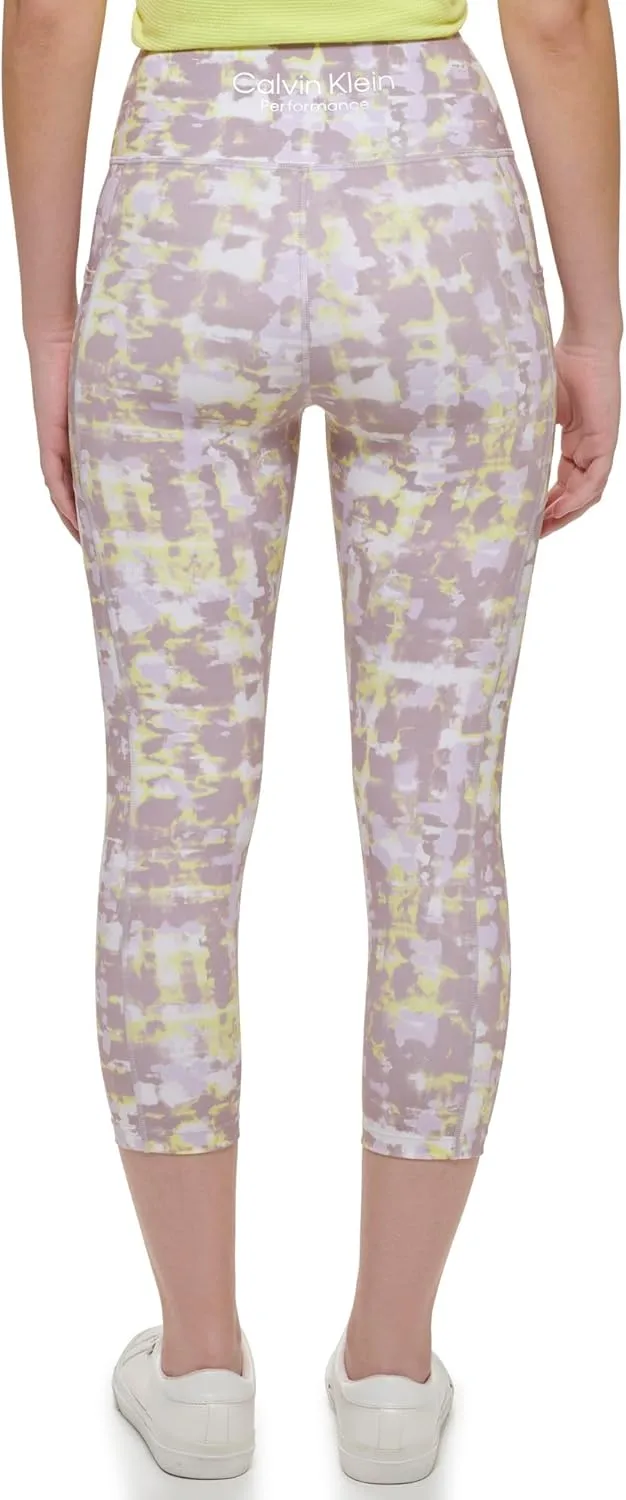 Calvin Klein Women's Printed High Waisted Leggings