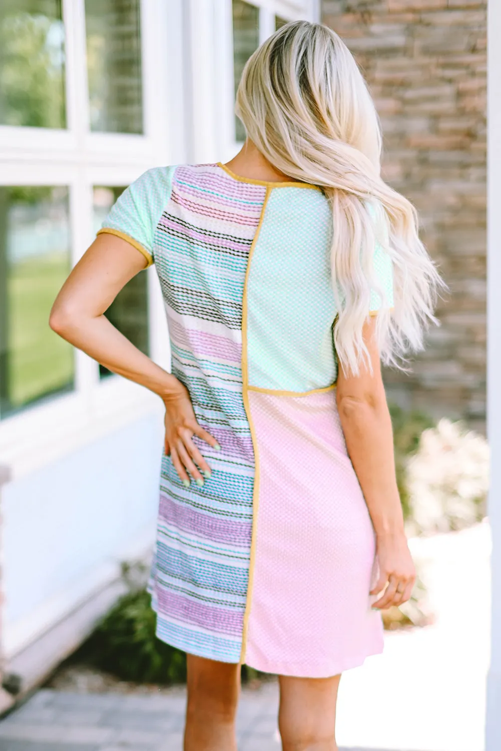 Color Block Dress