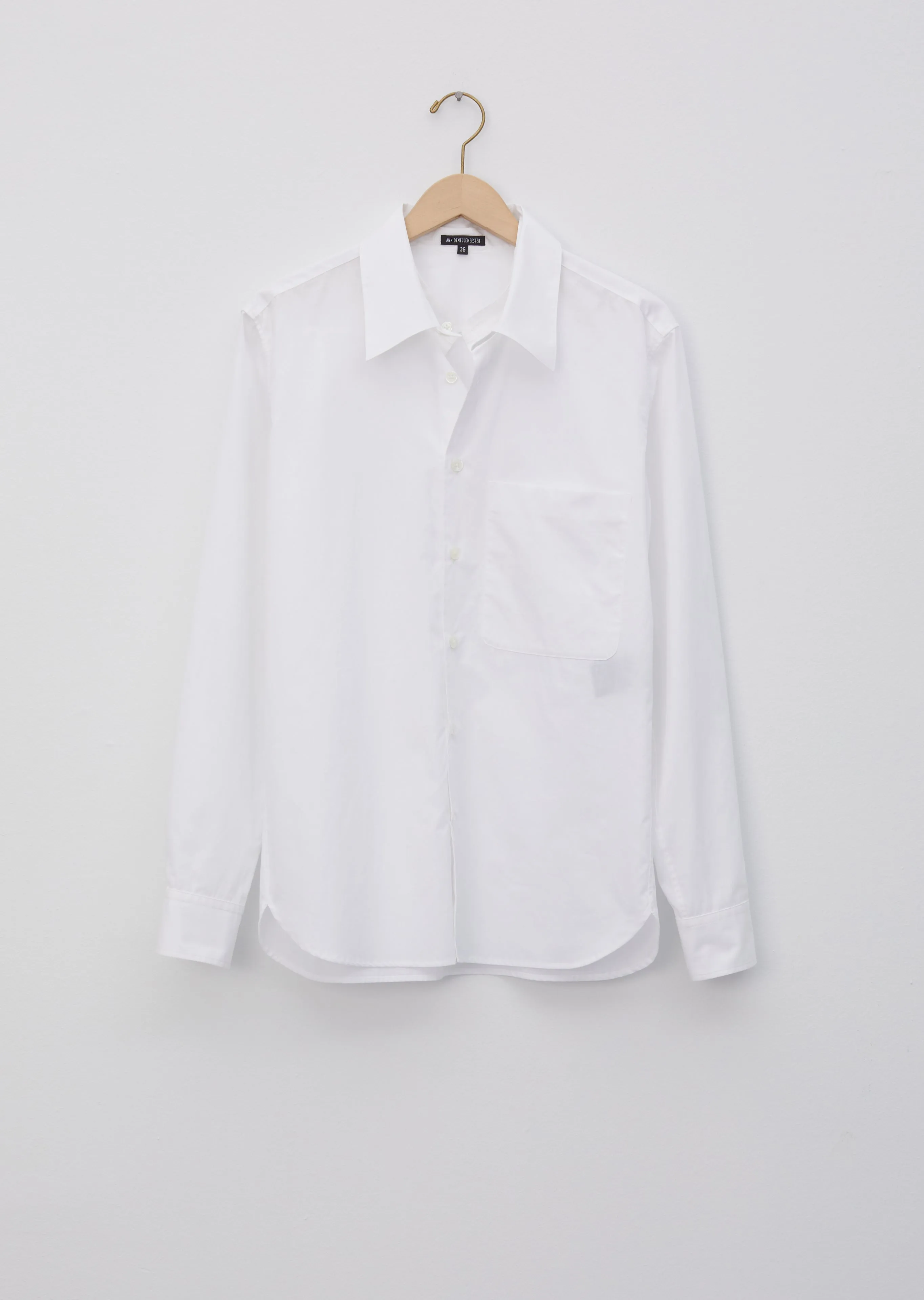 Convertible Collar Classic Shirt