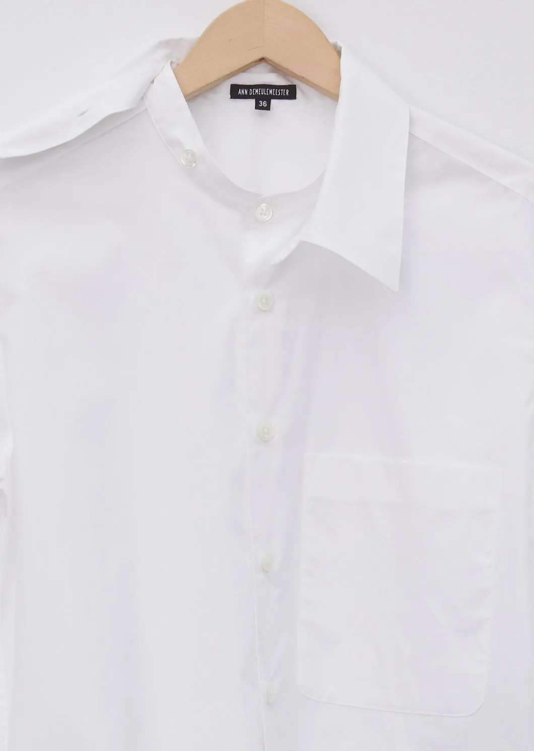 Convertible Collar Classic Shirt