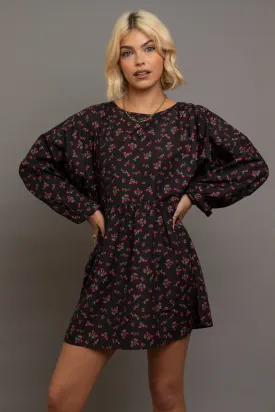 Daisy Street Raglan Mini Smock Dress