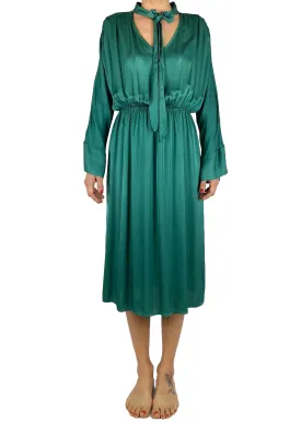 Dixie emerald color dress