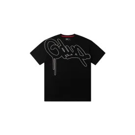 Geedup Handstyle Logo T-Shirt 'Black / Grey'