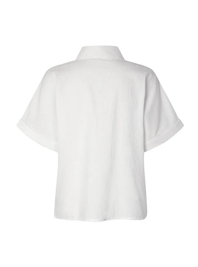 KATIN NADJA SHIRT BLOUSE | WHITE