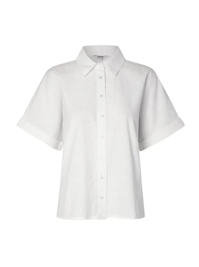KATIN NADJA SHIRT BLOUSE | WHITE