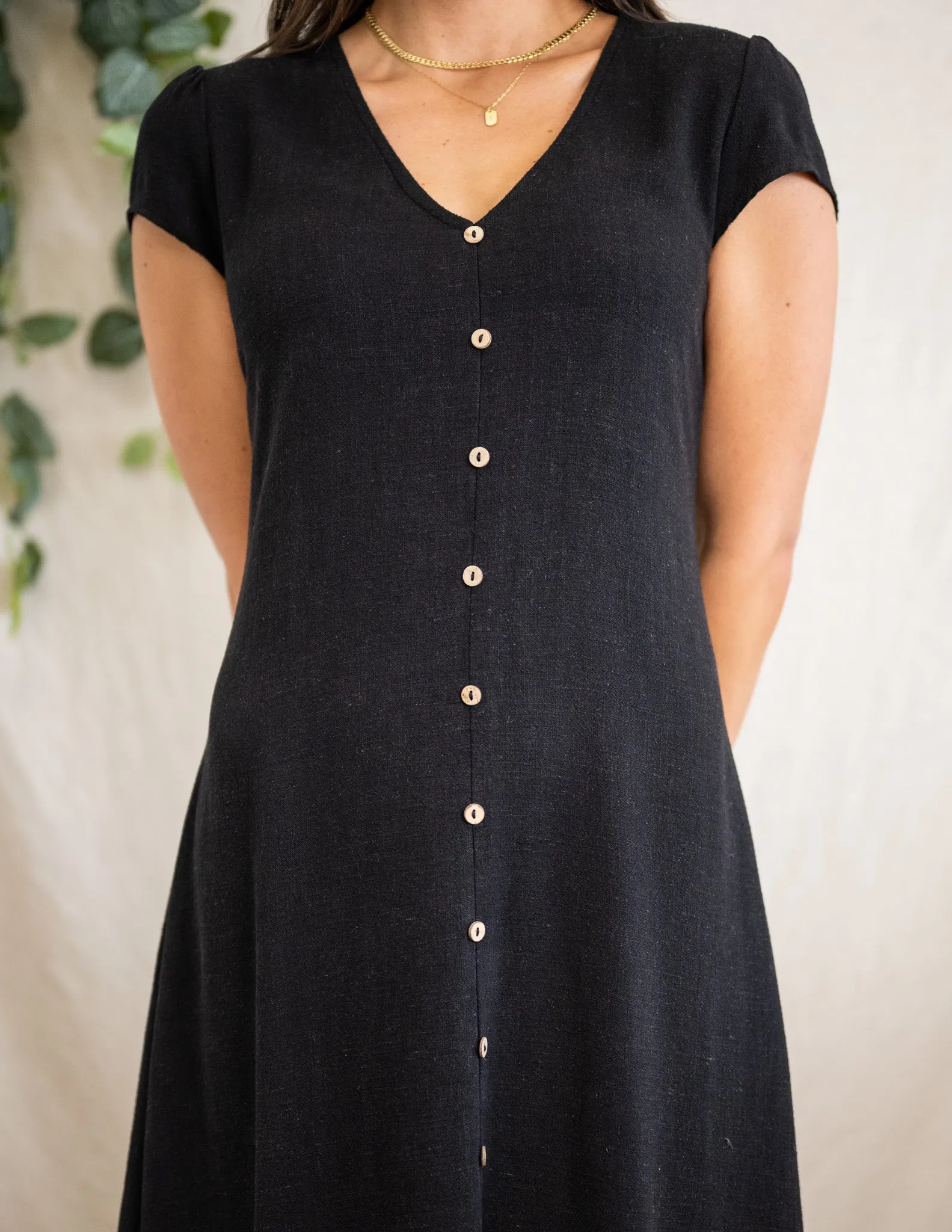 Linen Adalyne Dress