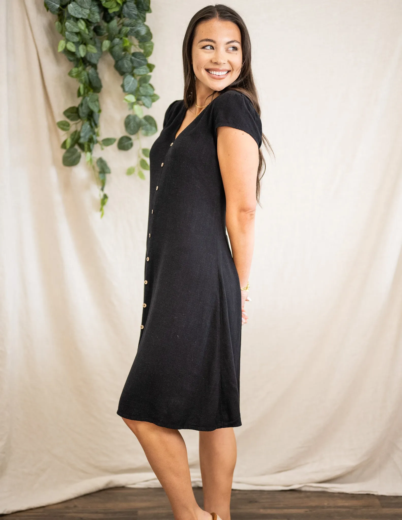 Linen Adalyne Dress