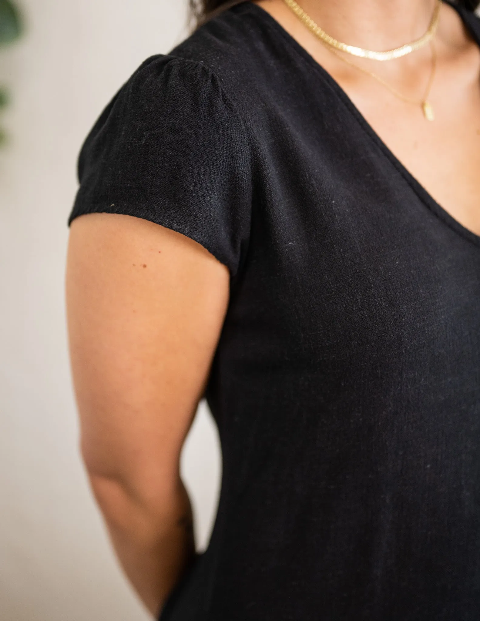 Linen Adalyne Dress