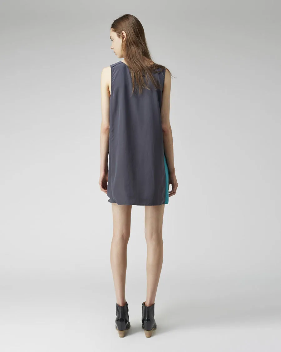 Mini Bi-Color Dress