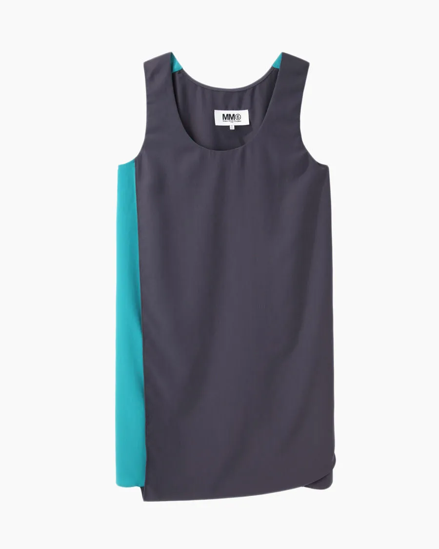 Mini Bi-Color Dress