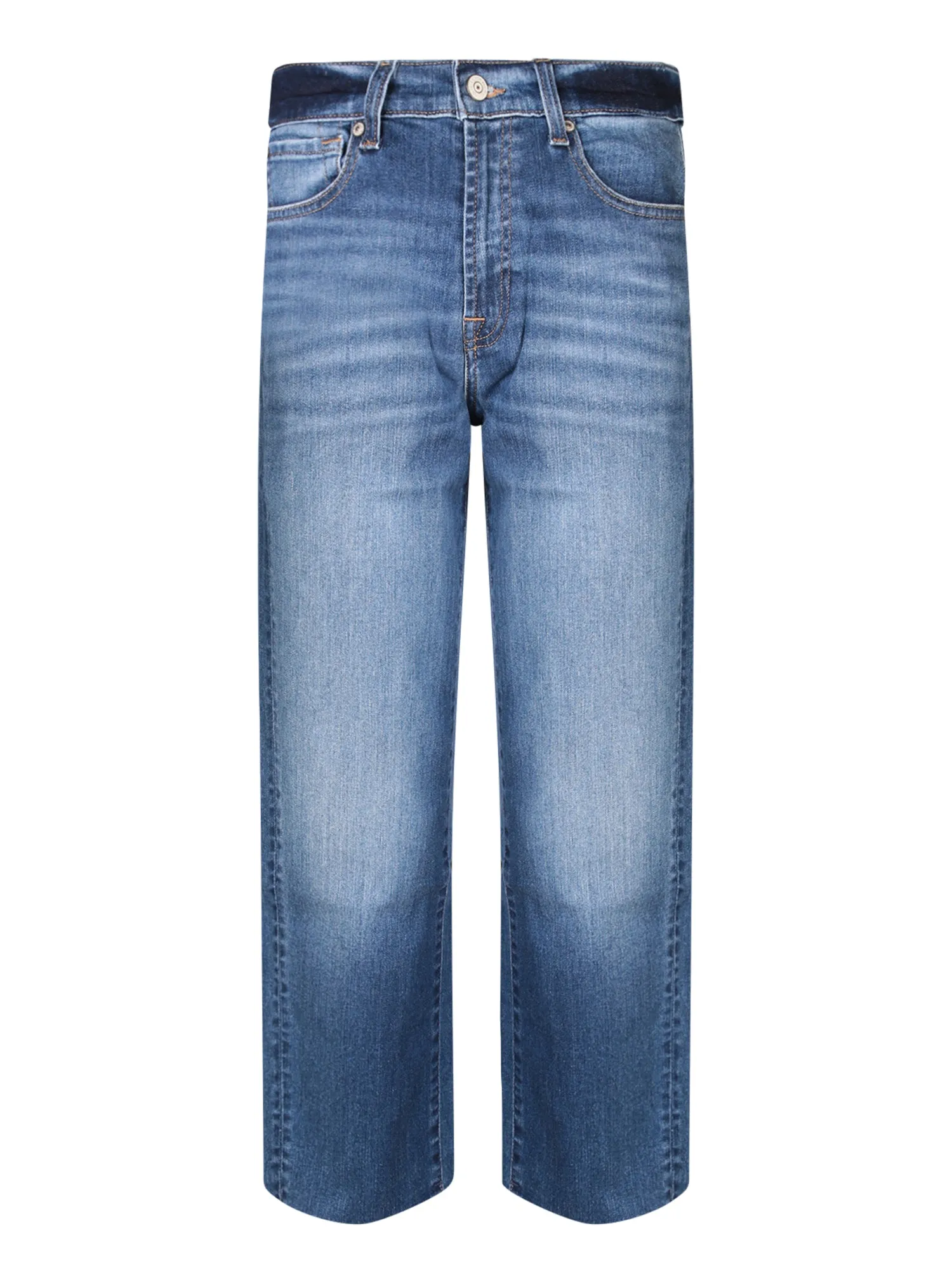 Modern Straight Speakeasy Medium Blue Jeans