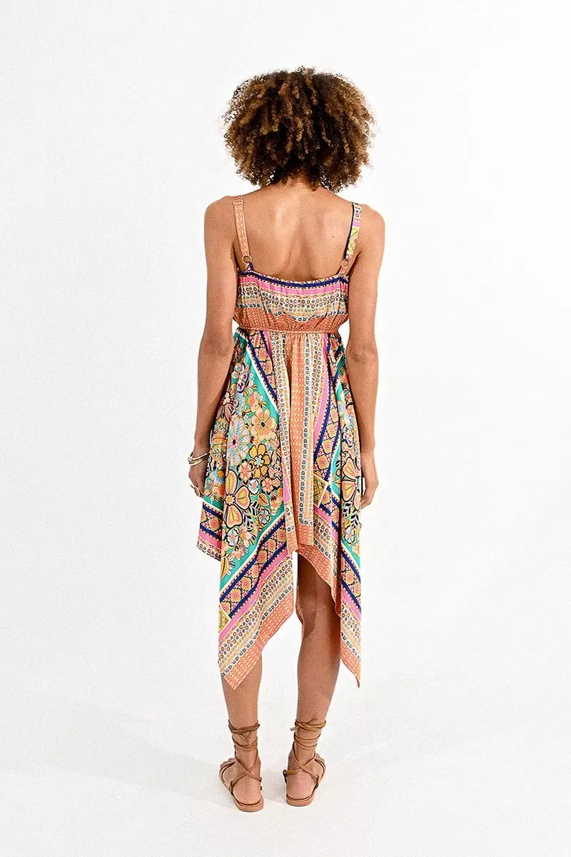 Multi Color Printed Dress