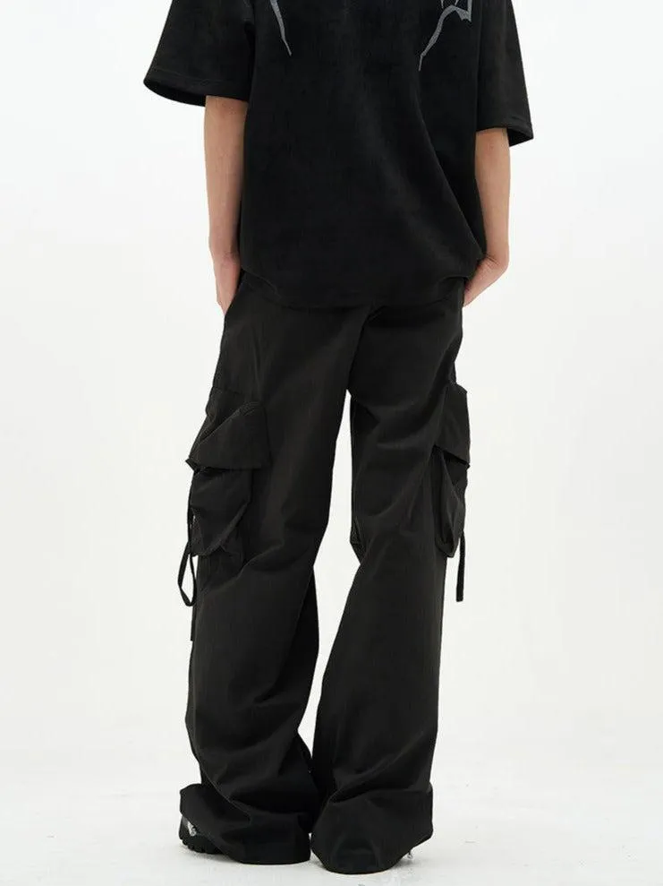 Multi Pocket Parachute Pants
