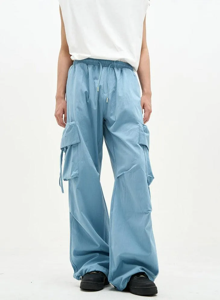 Multi Pocket Parachute Pants