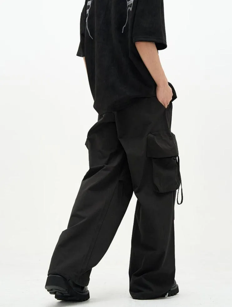 Multi Pocket Parachute Pants