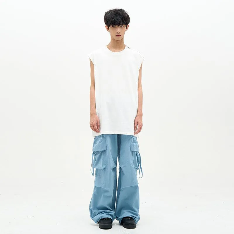Multi Pocket Parachute Pants