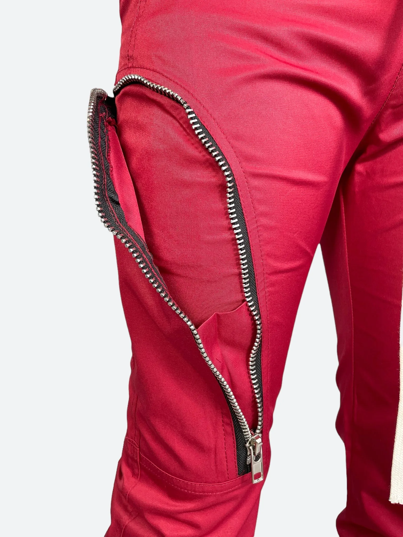 MULTI  POCKET ZIPPER JOGGER PANTS：マルチポケットジッパージョガーパンツ