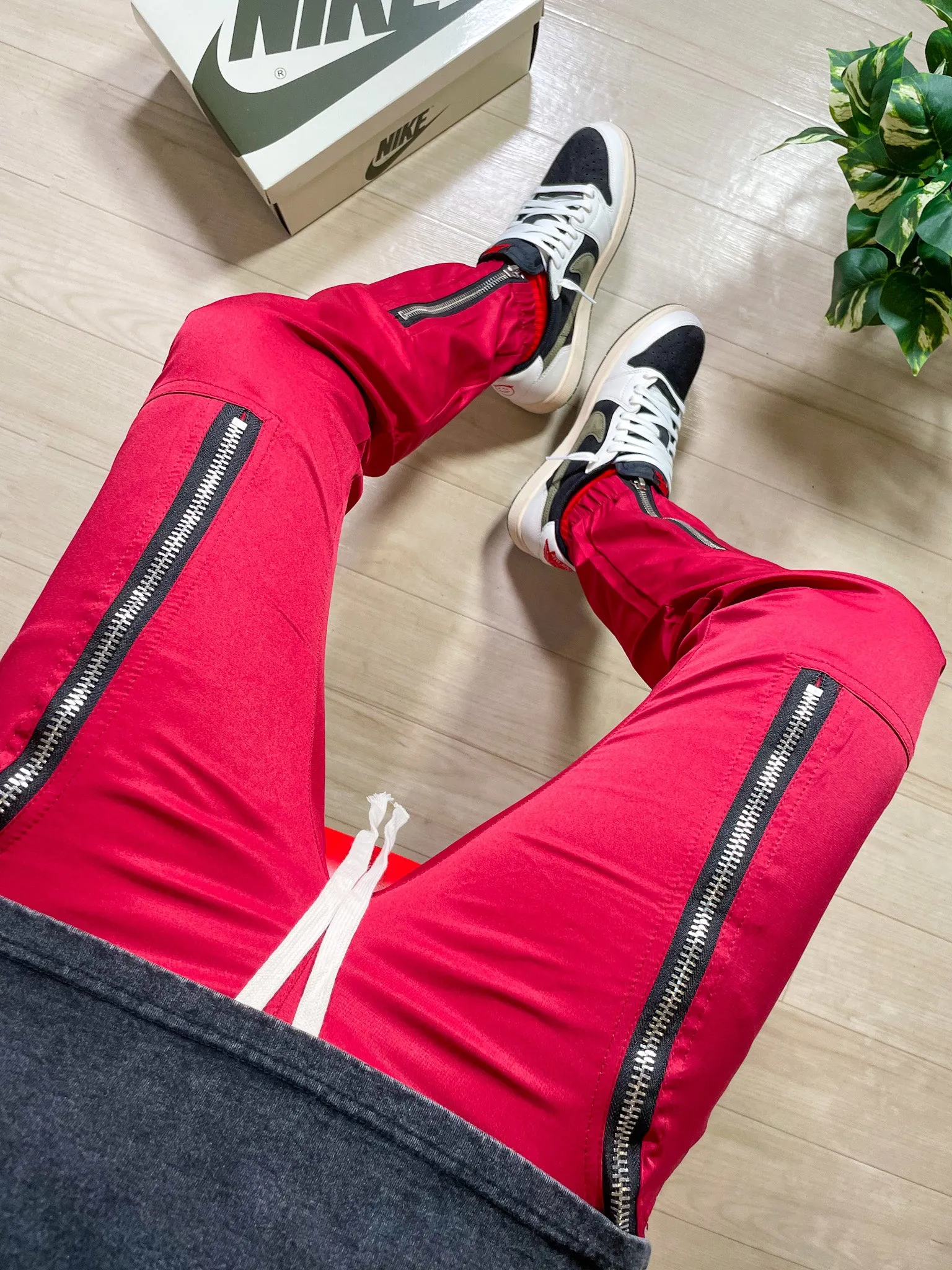 MULTI  POCKET ZIPPER JOGGER PANTS：マルチポケットジッパージョガーパンツ