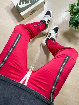 MULTI  POCKET ZIPPER JOGGER PANTS：マルチポケットジッパージョガーパンツ
