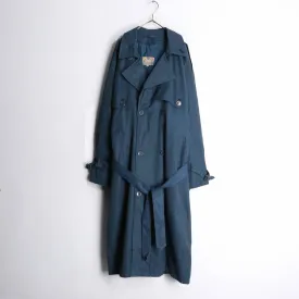 navy color trench coat