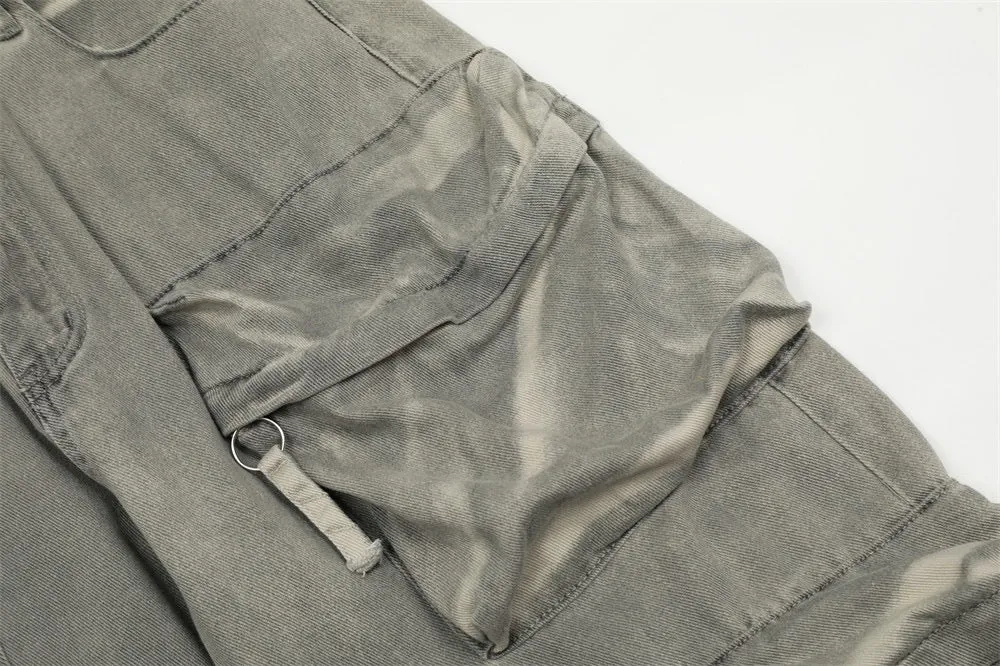 Punk Multi-Pocket Cargo Pants