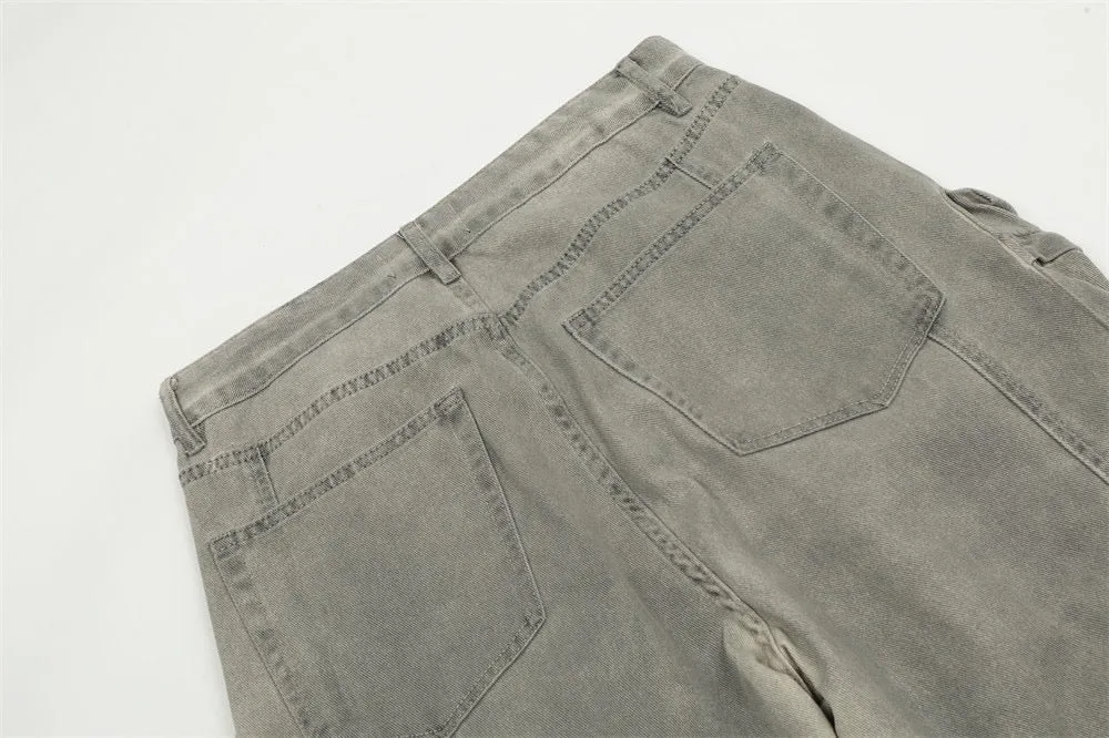 Punk Multi-Pocket Cargo Pants