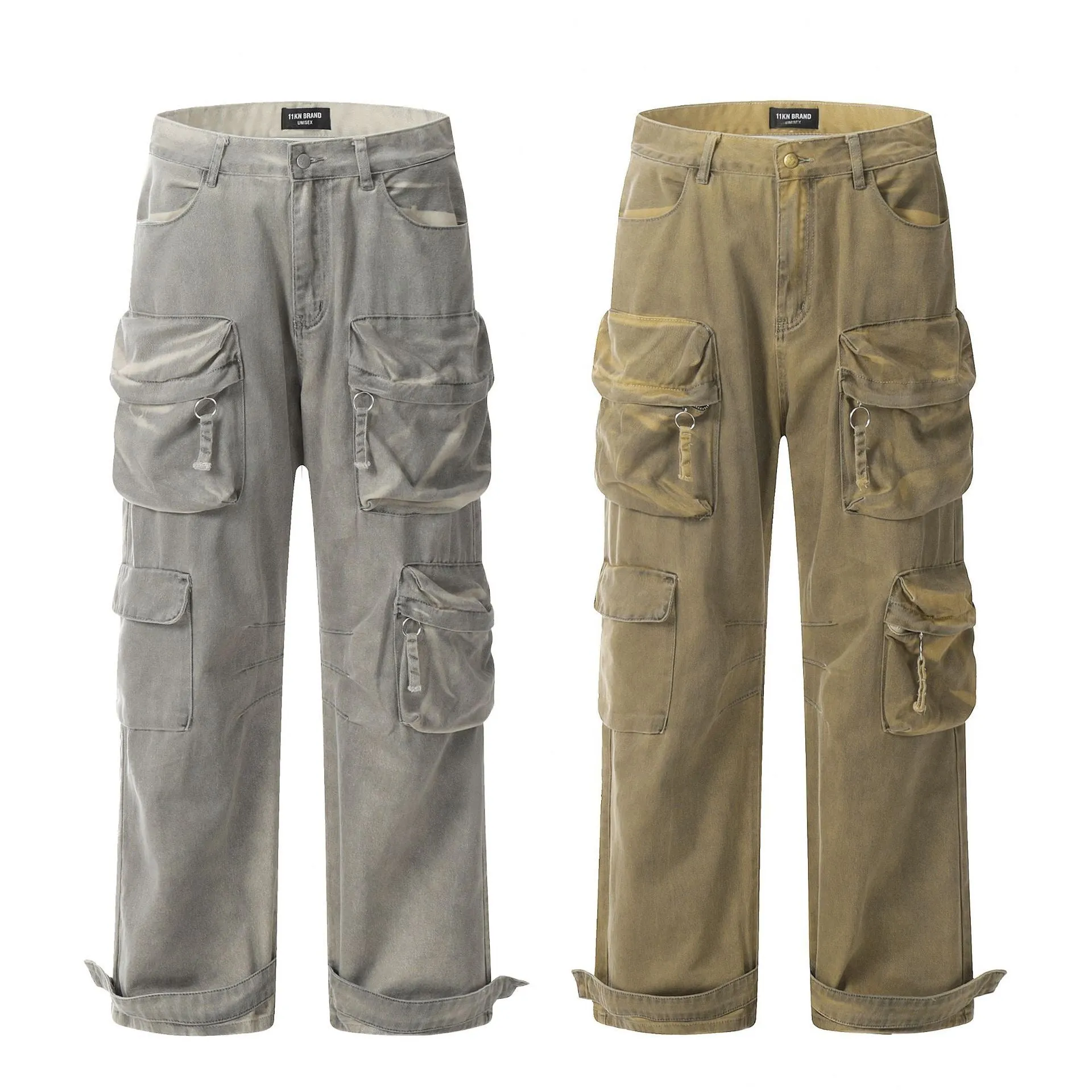 Punk Multi-Pocket Cargo Pants