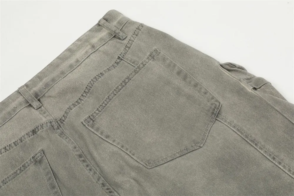 Punk Multi-Pocket Cargo Pants