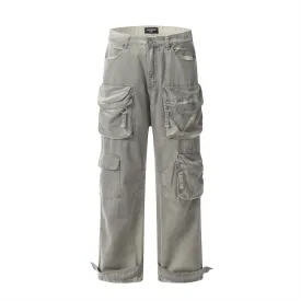 Punk Multi-Pocket Cargo Pants