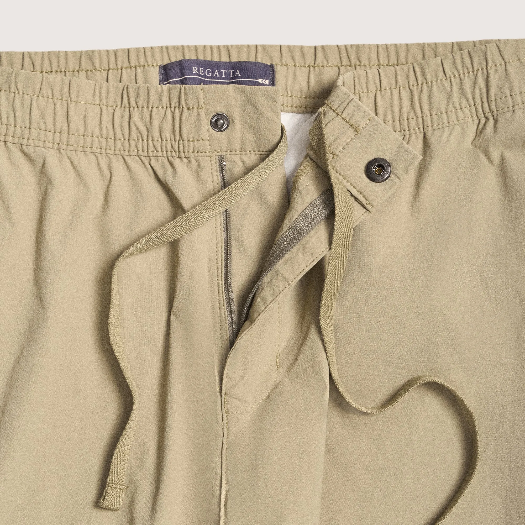 Regular Fit Multi-Pocket Travel Pants