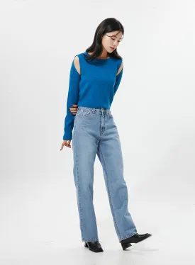 Straight leg  Jeans OO312