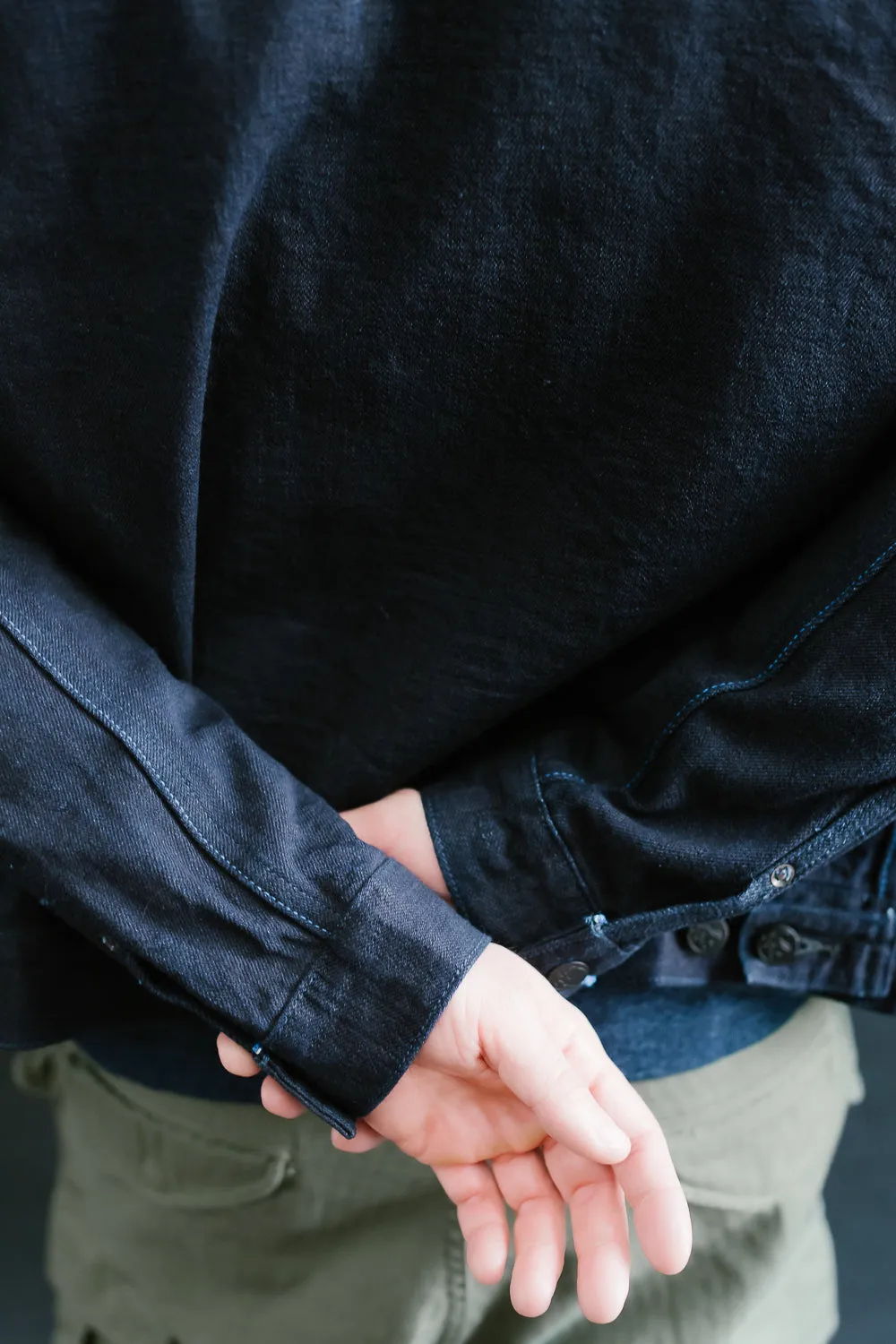 TNK402ID- 15oz Type II IDxID Jacket - Indigo OW