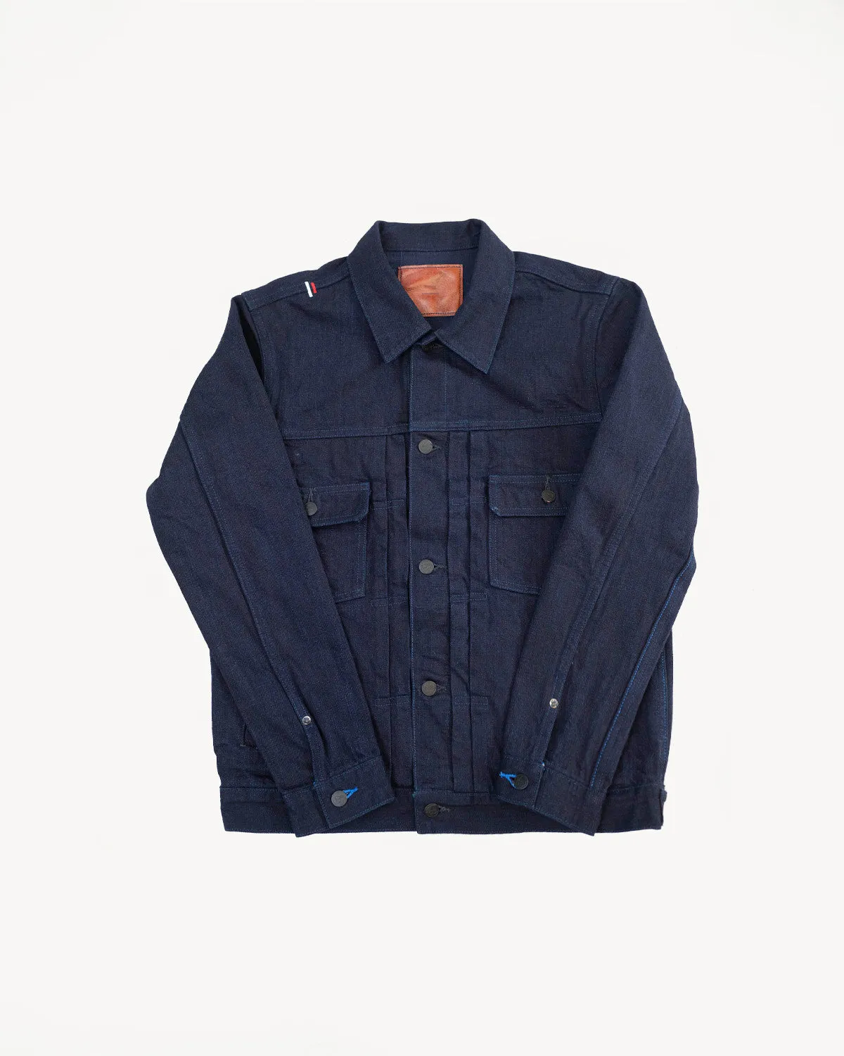 TNK402ID- 15oz Type II IDxID Jacket - Indigo OW