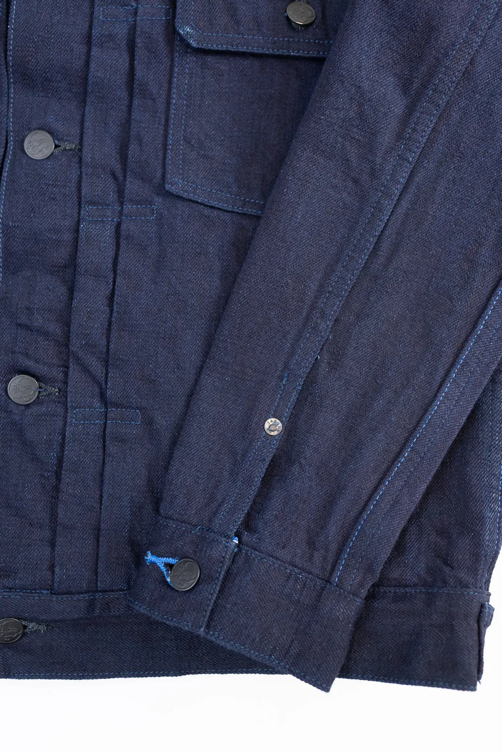 TNK402ID- 15oz Type II IDxID Jacket - Indigo OW