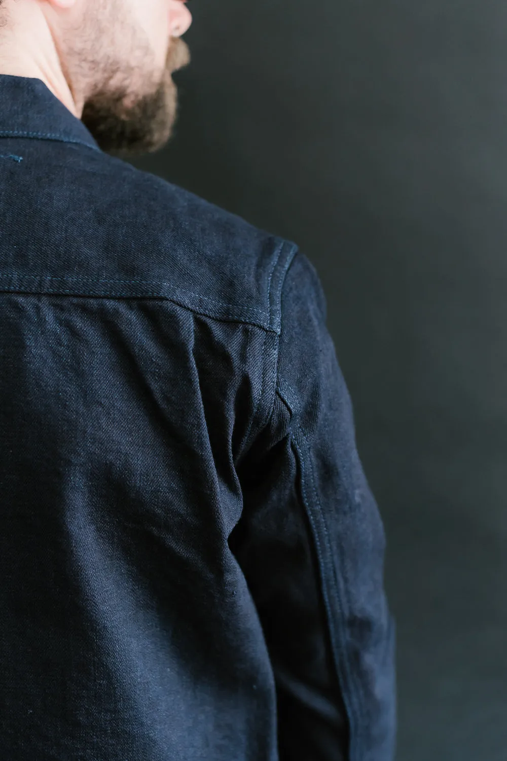 TNK402ID- 15oz Type II IDxID Jacket - Indigo OW