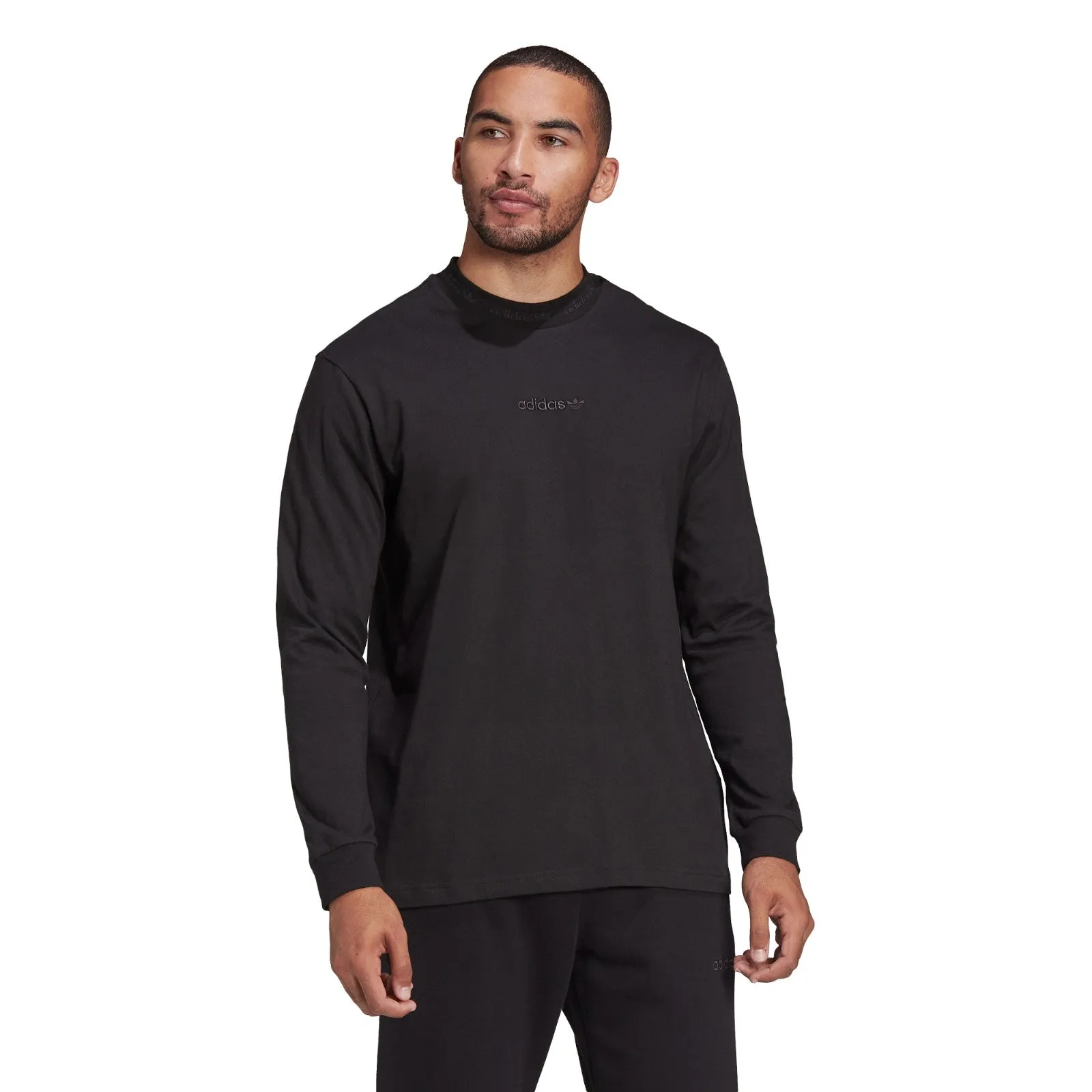 Trefoil Linear Long Sleeve Tee HM2662