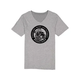Wheeling Wine and Whiskey - MONOCHROME - WOMEN's Vneck
