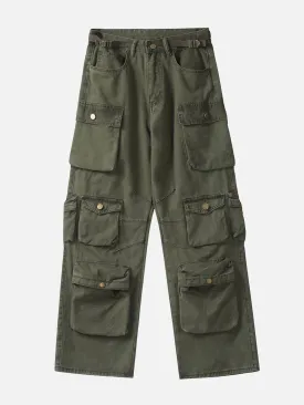 WLS Vintage Multi-pocket Cargo Pants