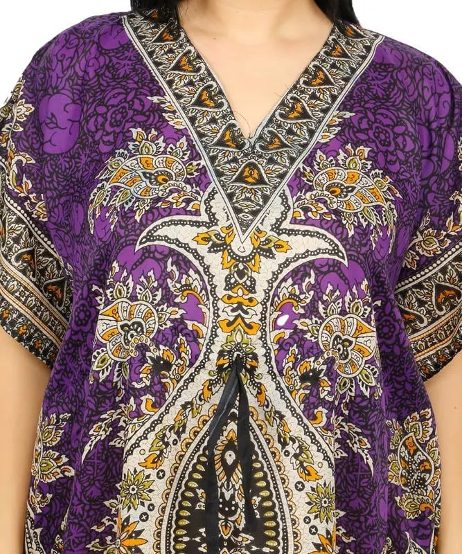Women's Long Kaftan Dress Maxi Caftan Dress Gown Top Night Dress