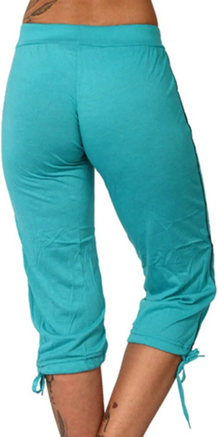 Women's Sweatpants Capri Pants Cropped Jogger Running Pants Lounge Loose Fit Drawstring Waist with Side Pockets
